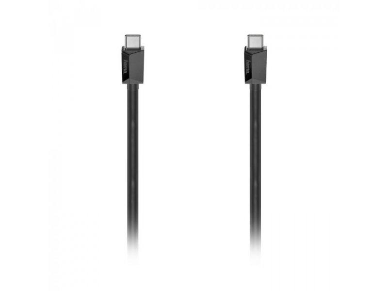 HAMA USB Kabl tip C, 3.2 Gen1, 5 Gbit/s, 0.75m crni