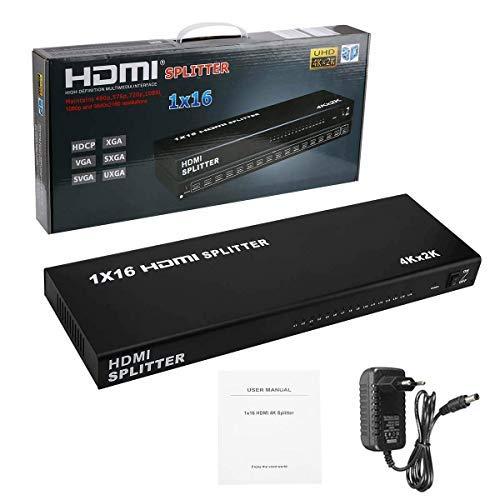 Selected image for HDMI spliter aktivni 1/16 12V/3A KT-HSP-1.16 crni