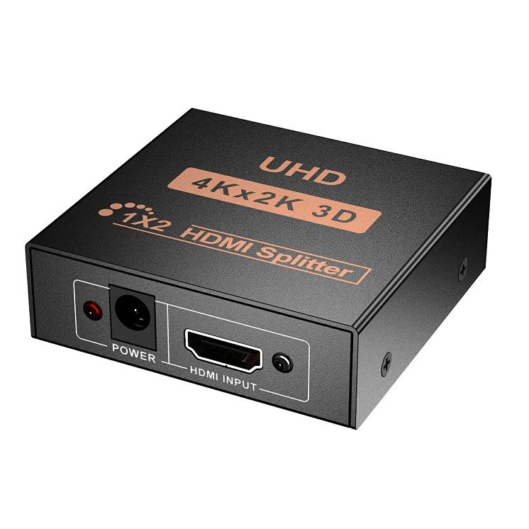 Selected image for HDMI splitter 1x2 2.0 HD.SP-KT24 4K crni