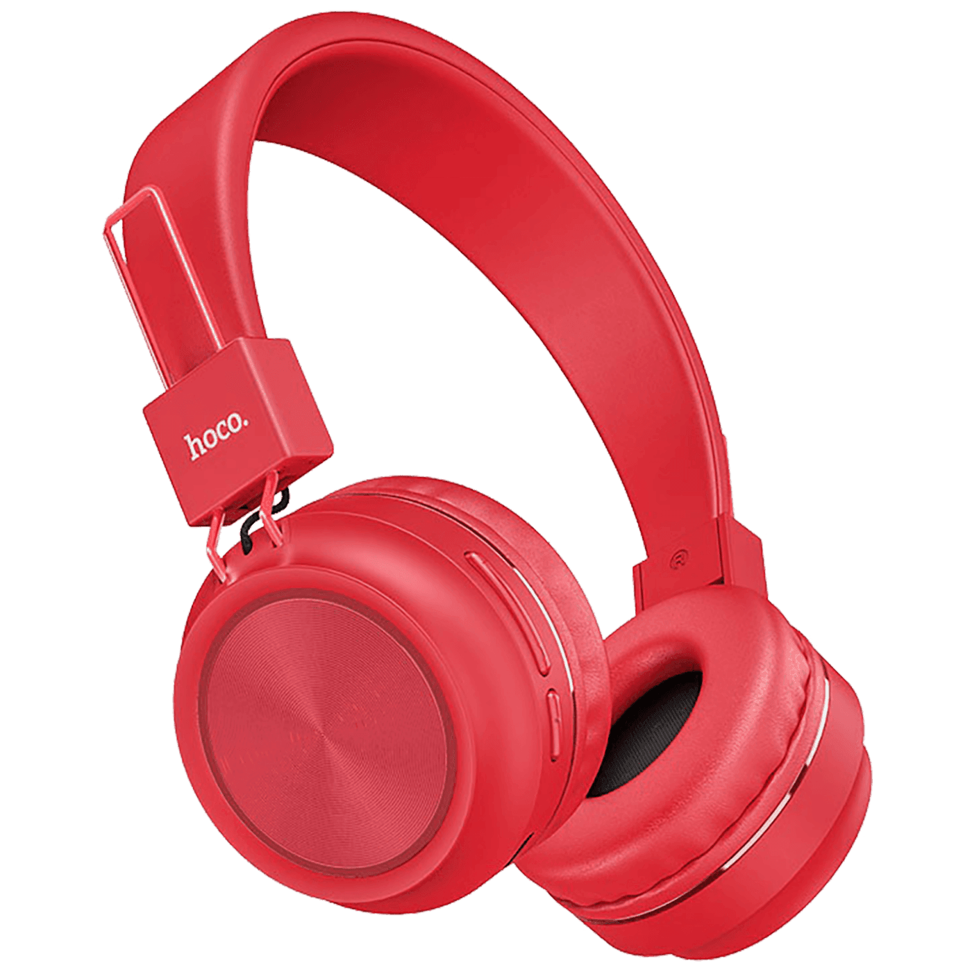 HOCO W25 Promise Stereo slušalice, Bluetooth povezivanje, 300mAh, Mikrofon, Crvene