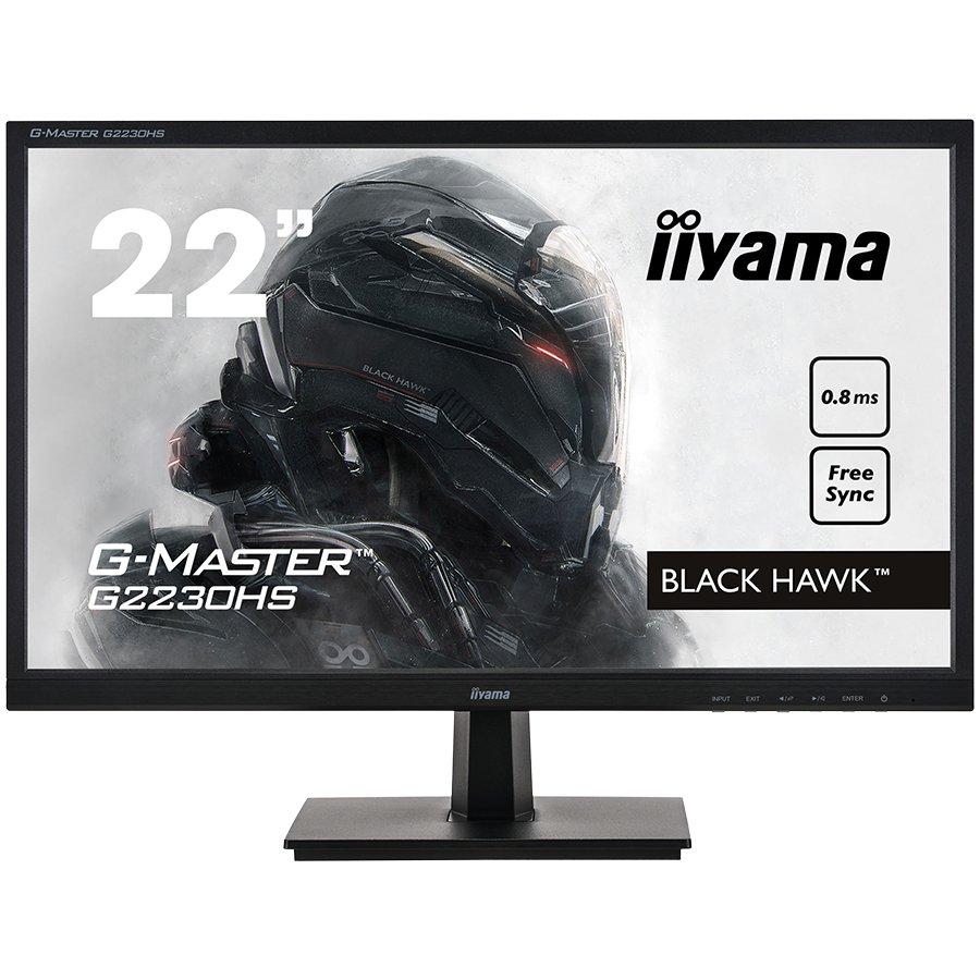 IIYAMA G2230HS-B1 Gaming Monitor, 21.5", 1920 x 1080, Crni