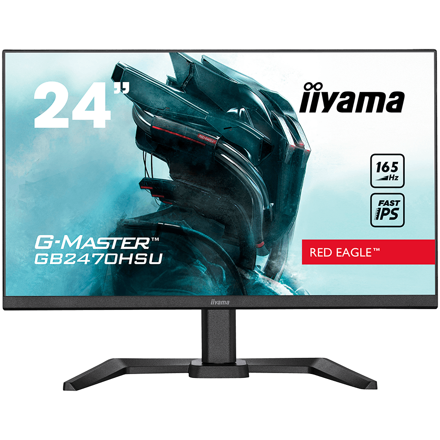 IIYAMA GB2470HSU-B5 Gaming Monitor, 24", 1920x1080, Crni