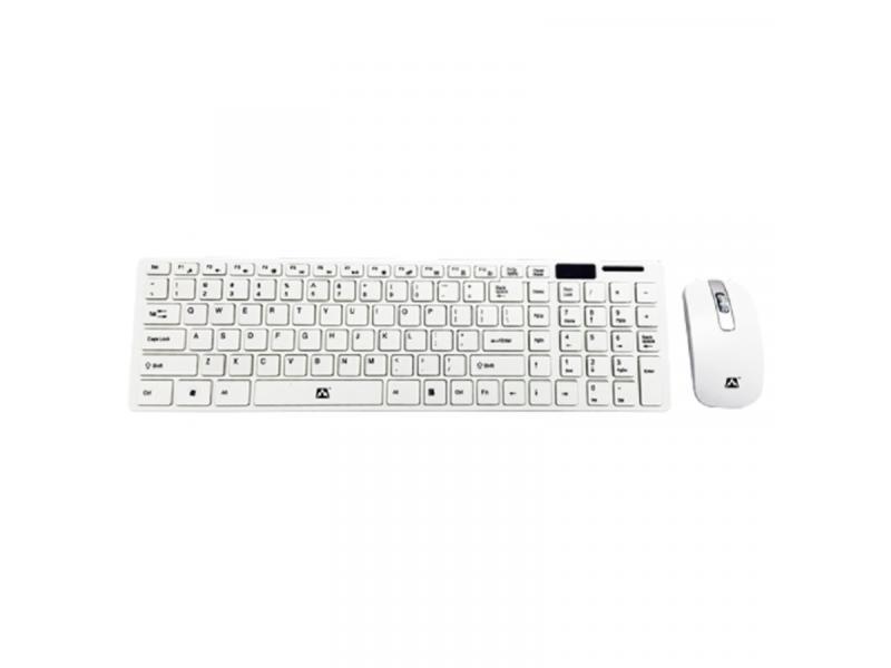 JETION JT-DKB085 Bežična set tastatura i miš US, Beli