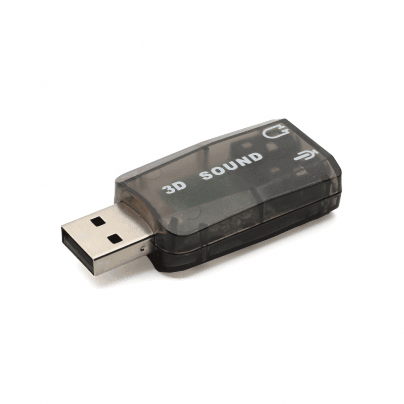 JWD-Sound4 Zvučna karta 5.1, USB 2.0, Crna