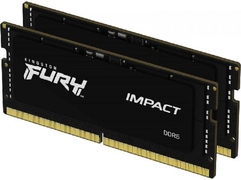 KINGSTON KF548S38IBK2-64 SODIMM DDR5, 64GB (2x32GB kit), 4800MHz, Fury Impact