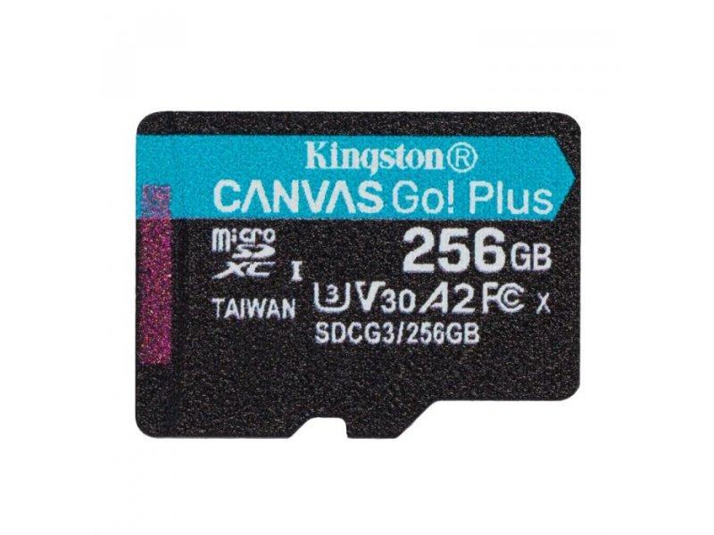 KINGSTON Memorijska kartica bez adaptera Canvas Go! Plus MicroSD 256GB