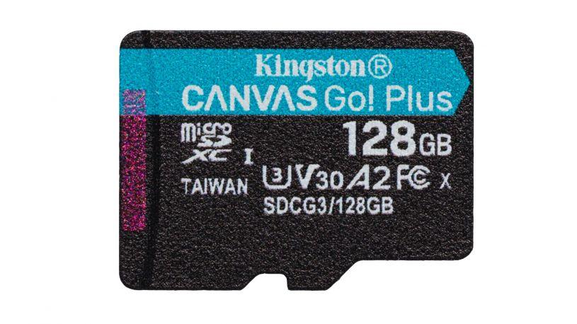 KINGSTON Memorijska kartica Canvas Go Plus SDCG3/128GBSP crna
