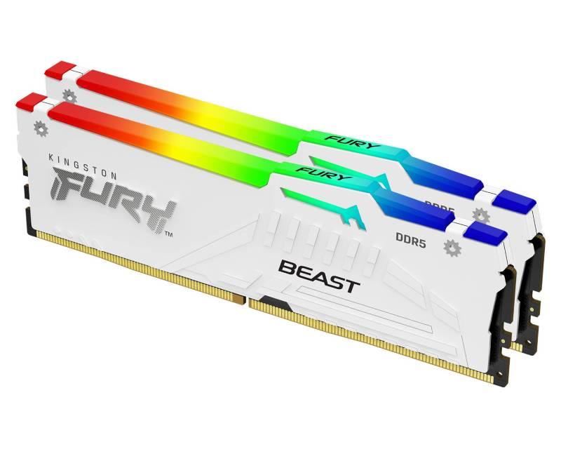 Selected image for KINGSTON RAM Memorija Fury Beast DIMM DDR5 64GB (2x32GB kit) 5200MT/s KF552C36BWEK2-64 Expo