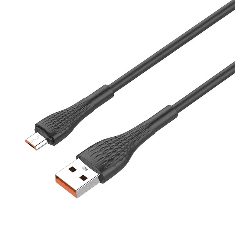 LDNIO USB kabl LS671 Micro USB sivi 1m