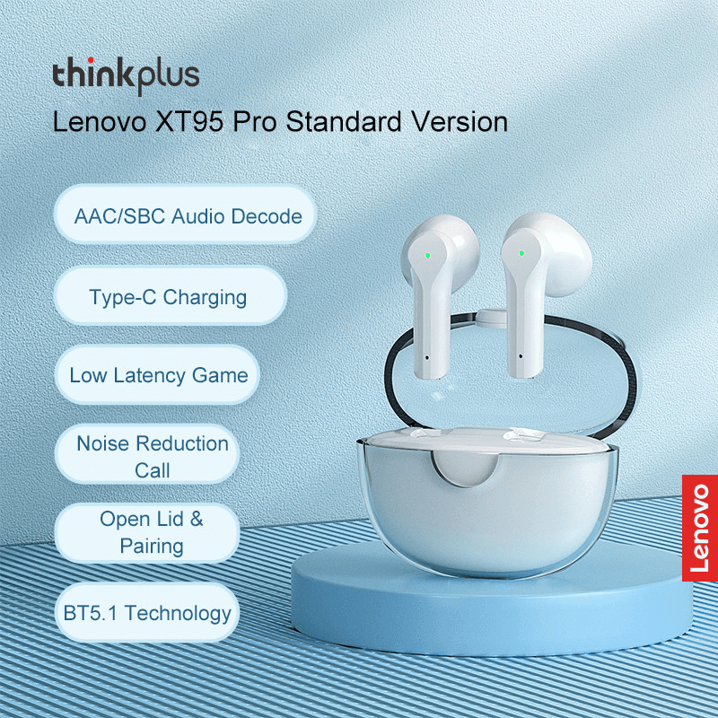 Selected image for LENOVO Bluetooth slušalice thinkplus Earbuds XT95 Pro bele