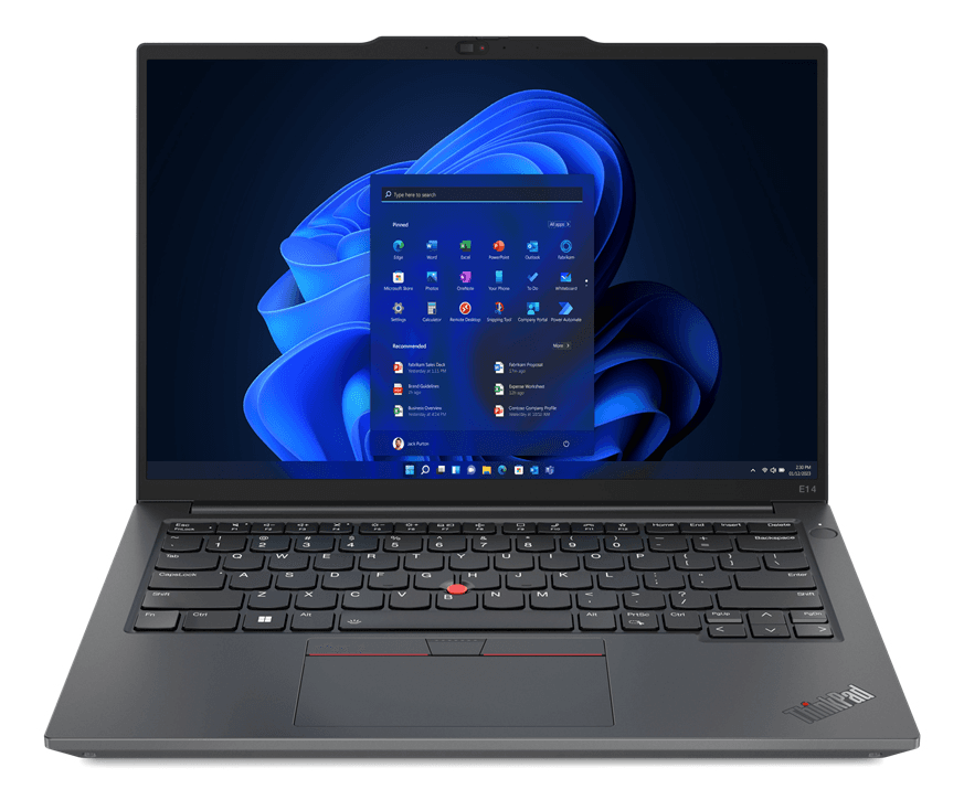 Lenovo ThinkPad E14 G5 Laptop, 14" WUXGA, AG, i5-1335U, 16GB, 512GB SSD, Crni