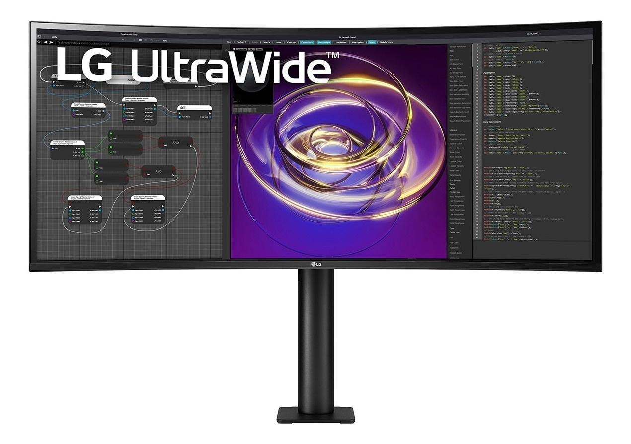 LG 34WP88CP-B UltraWide Ergo Monitor, 34", IPS, QHD 3440x1440@60Hz, 21:9, 5ms, Crni