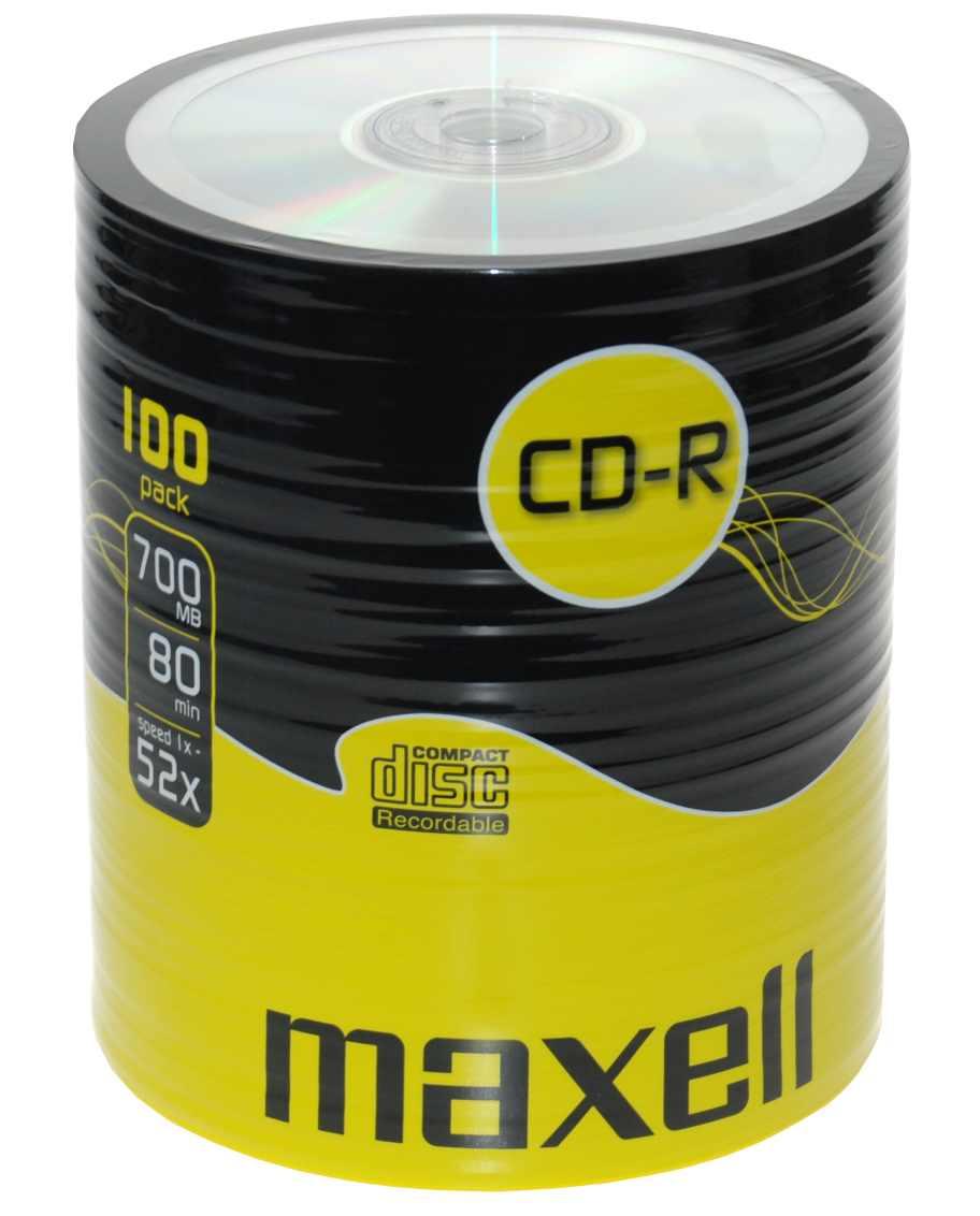 MAXELL Disk 52x economic 100s CD-R80