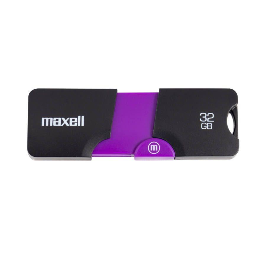 MAXELL USB Flash FLIX 32GB 3.0 crno-ljubičasti