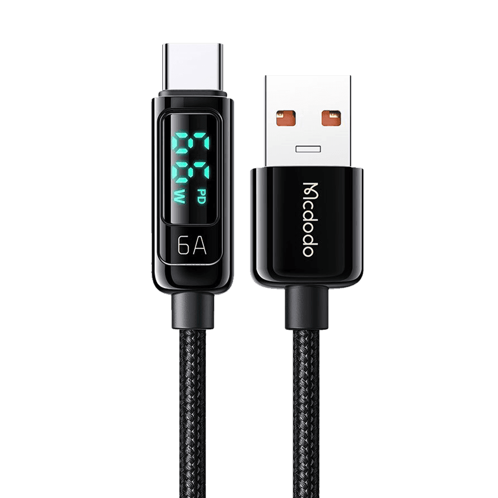 Mcdodo CA-8690 Digital display Kabl, USB na tip-C 6A, 100W, 1.2m