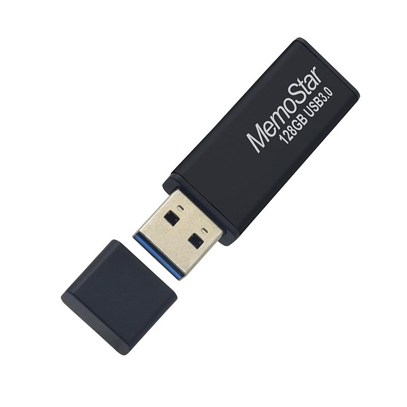 MEMOSTAR USB Flash memorija 128GB SLIM 3.0 crna