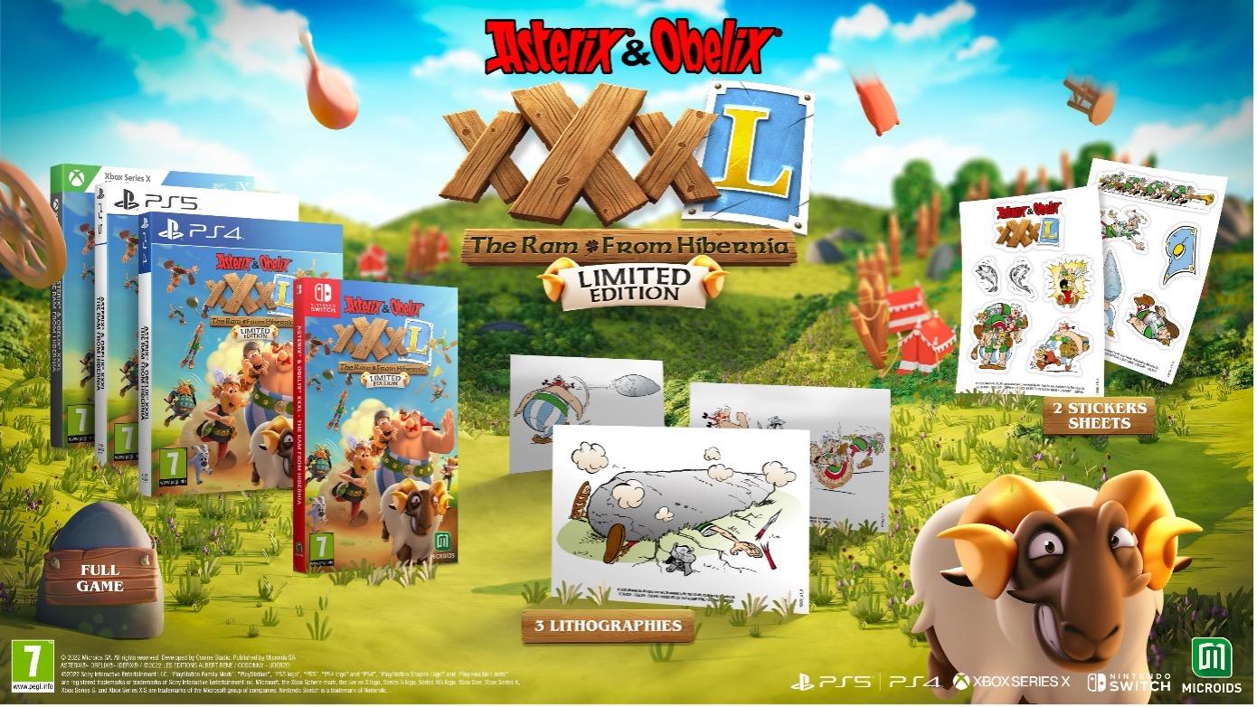 Selected image for MICROIDS Igrica PS5 Asterix & Obelix XXXL: The Ram From Hibernia - Limited Edition