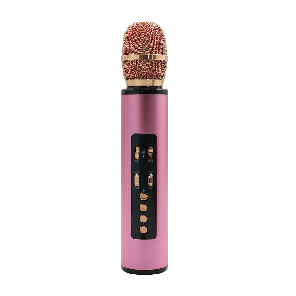 Mikrofon Bluetooth K5 pink