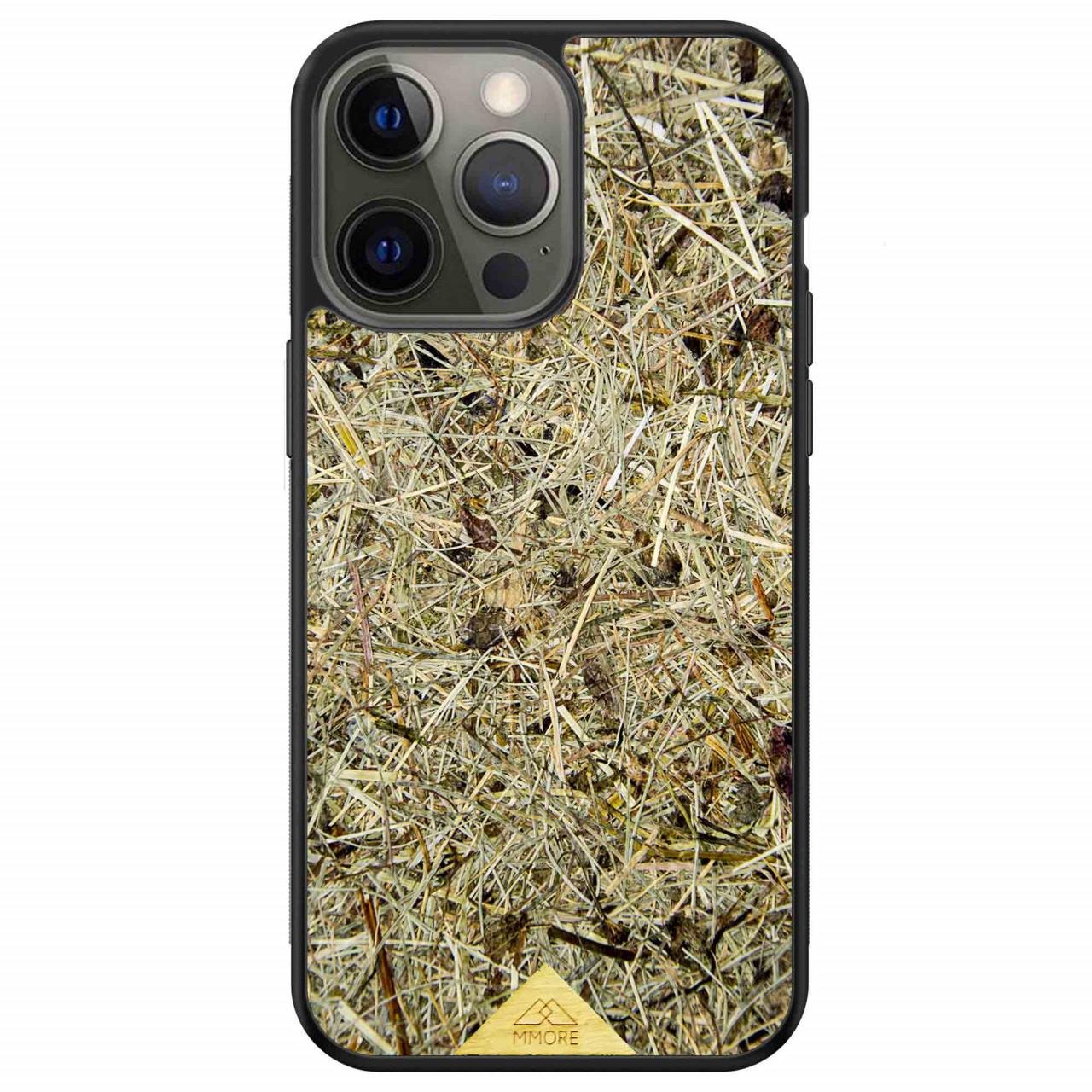 MMORE Organska zaštitna maska za telefon iPhone 14, Alpska trava, Krem