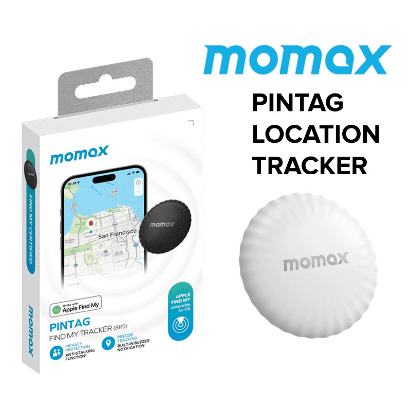 Selected image for MOMAX Pintag BR5 airtag GPS tracker