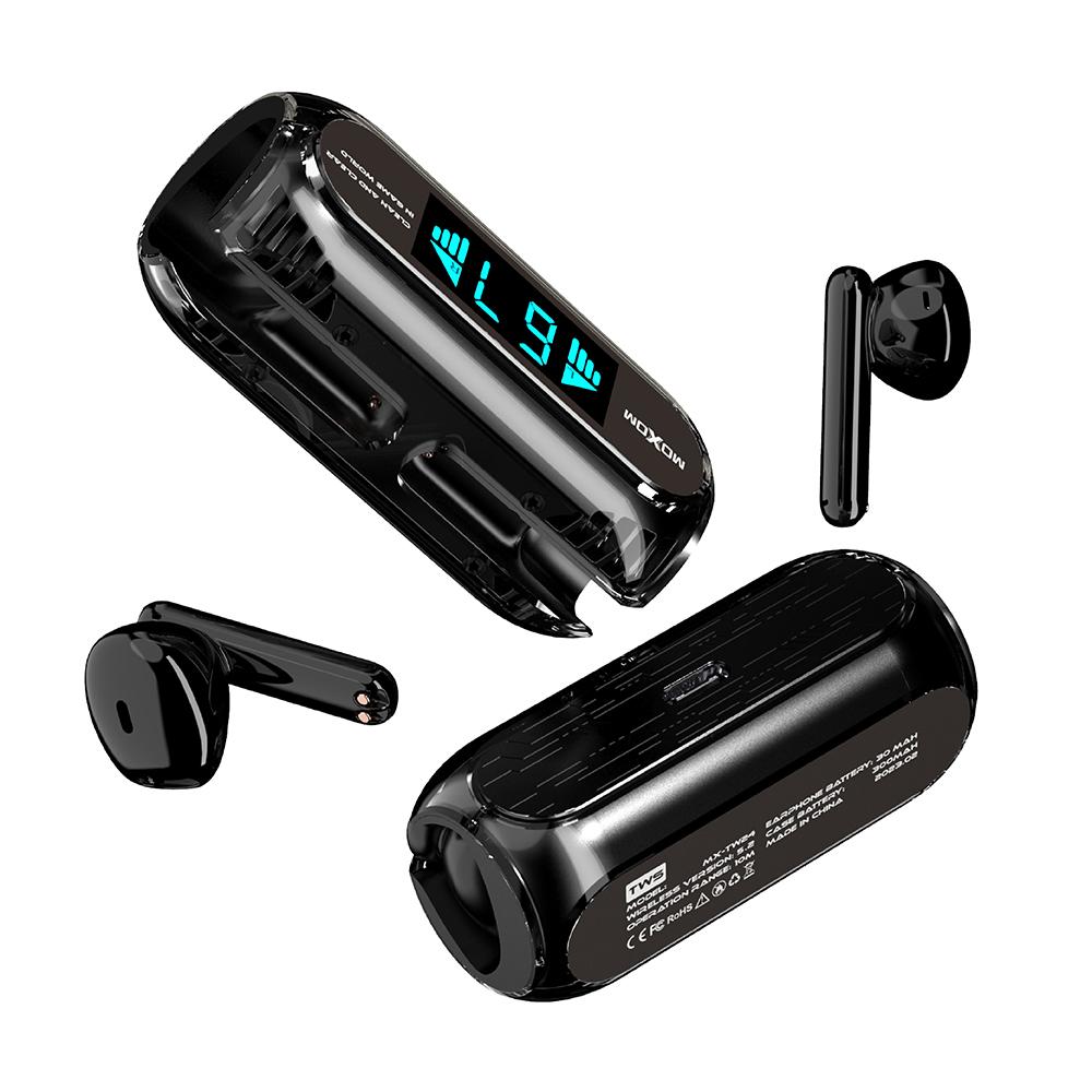 MOXOM Slušalice Bluetooth Airpods MX-TW24 crne