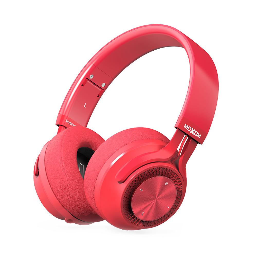 MOXOM Slušalice Bluetooth MX-WL59 crvene