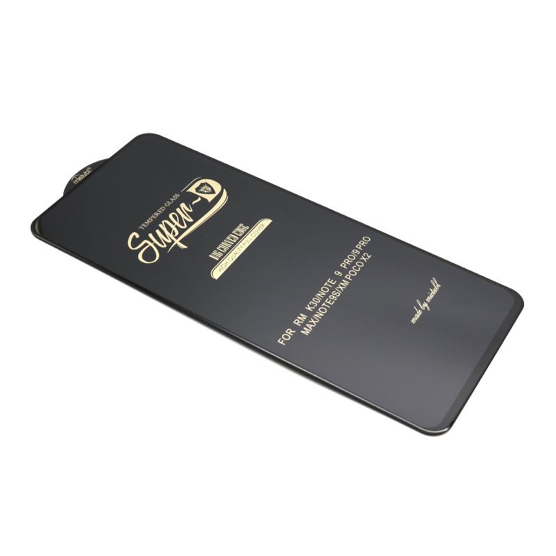 MTB Folija za zaštitu ekrana GLASS 11D za Xiaomi Redmi Note 9 Pro/Note 9S SUPER D crna
