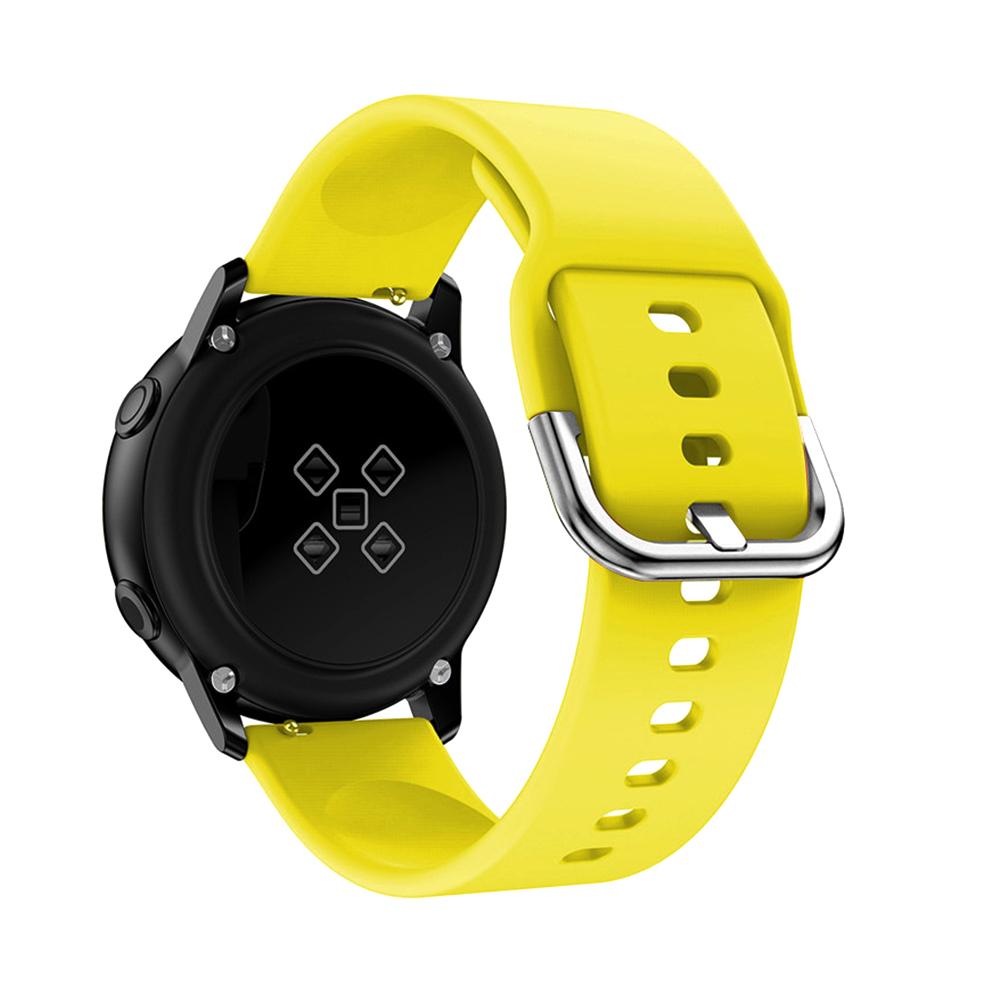 Narukvica za smart watch Silicone Solid 22mm žuta