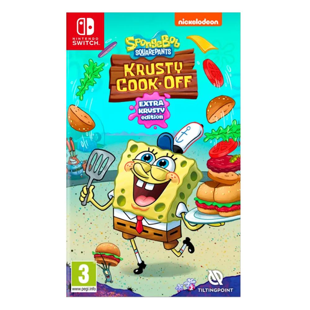 Selected image for NIGHTHAWK INTERACTIVE Igrica Switch SpongeBob Squarepants: Krusty Cook-Off - Extra Krusty Edition