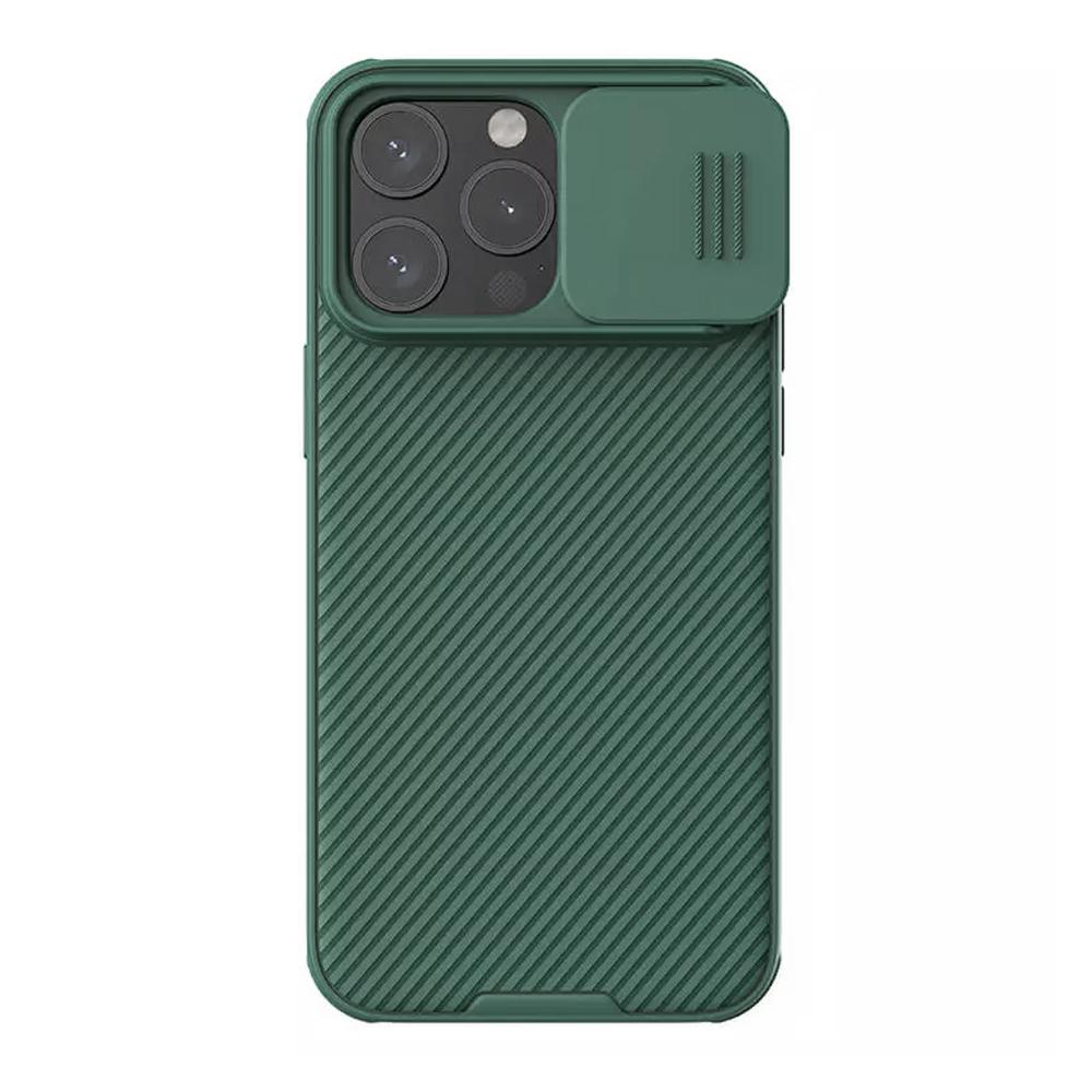 NILLKIN Maska za telefon Cam Shield Pro za iPhone 15 (6.1) zelena