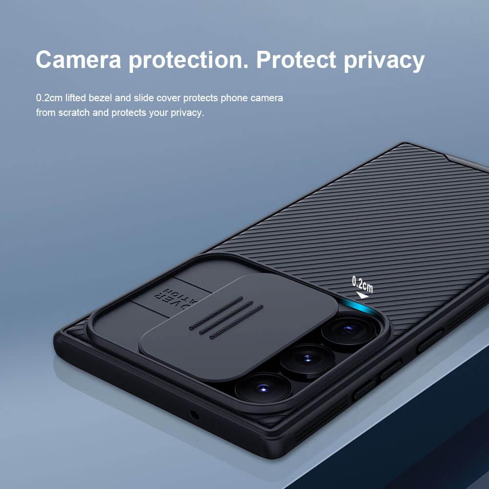 Selected image for NILLKIN Maska za telefon Cam Shield Pro za Samsung S918B Galaxy S23 Ultra crna
