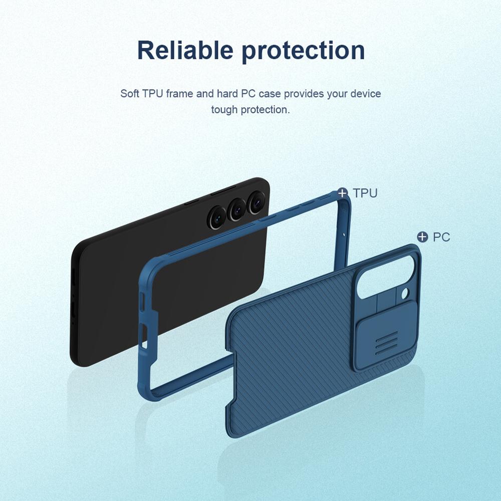 Selected image for NILLKIN Maska za telefon CamShield Pro za Samsung S916B Galaxy S23 Plus plava