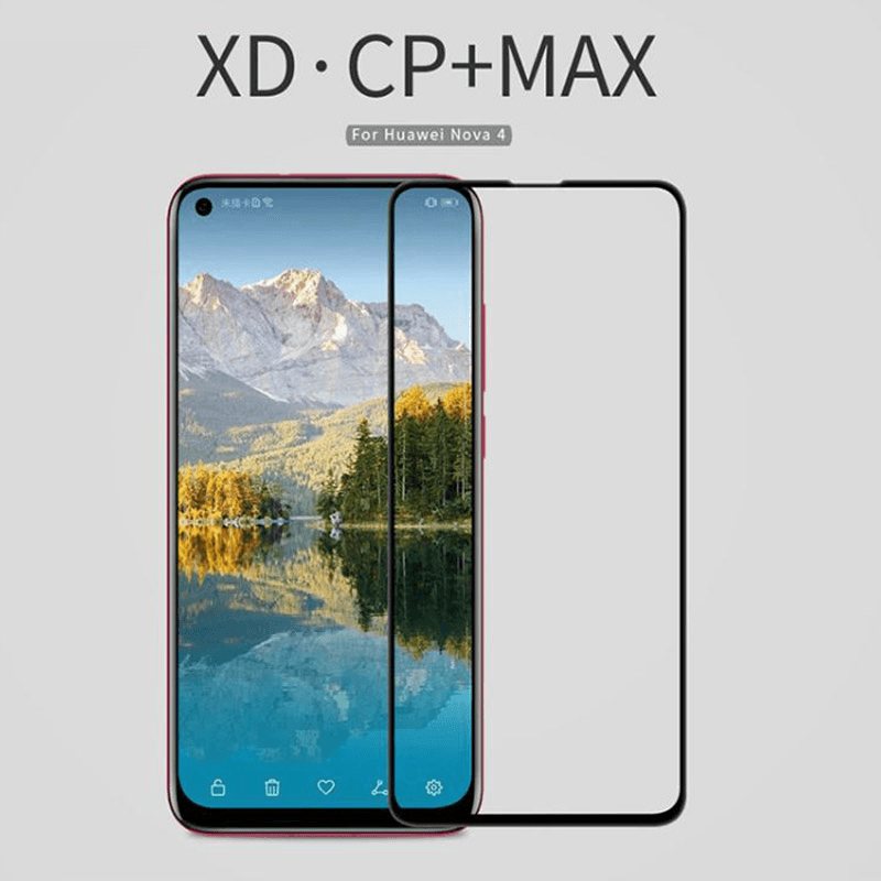 NILLKIN Zaštitno staklo XD CP+ MAX za Huawei Nova 4/ Honor View 20/ V20 crno FULL COVER