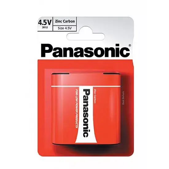 Selected image for Panasonic 3R12RZ/1BP Zinc Carbon Baterija