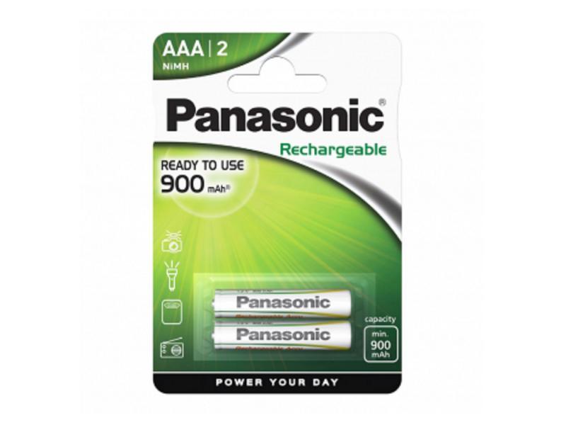 Selected image for PANASONIC Baterije HHR-4XXE/2BC - 2× AAA punjive 900 mAh (02390304)