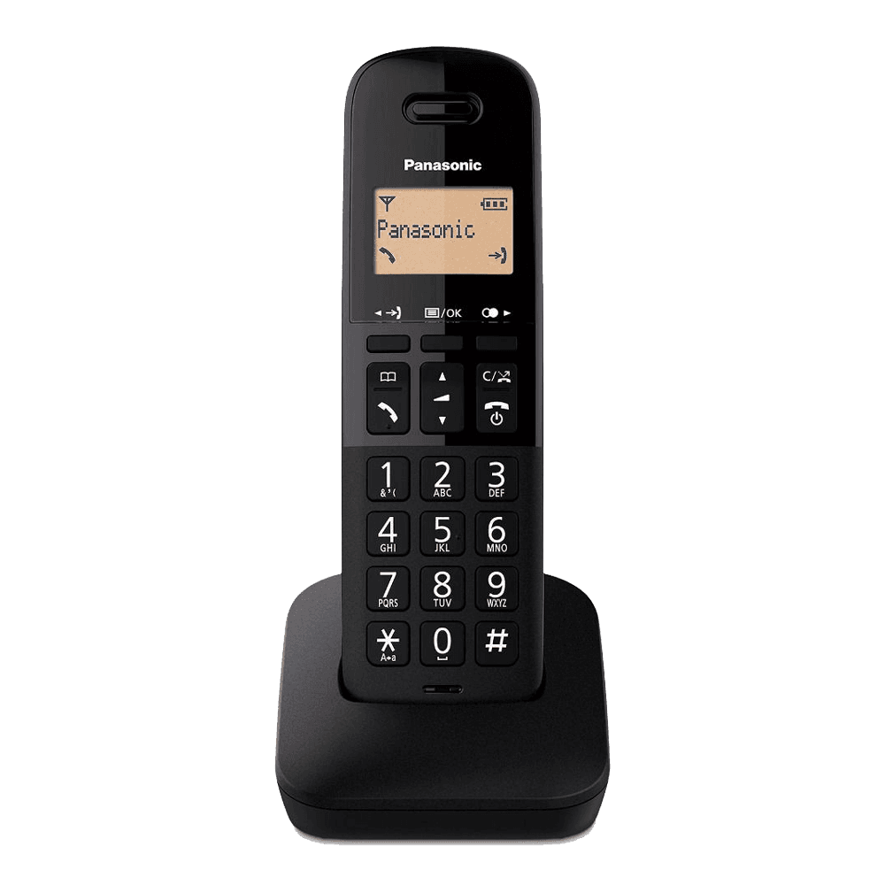 PANASONIC Fiksni telefon KX-TGB610FXB crni