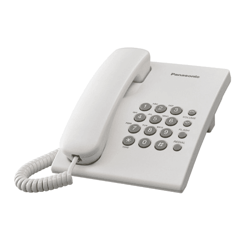 PANASONIC Fiksni telefon KX-TS500FXW beli