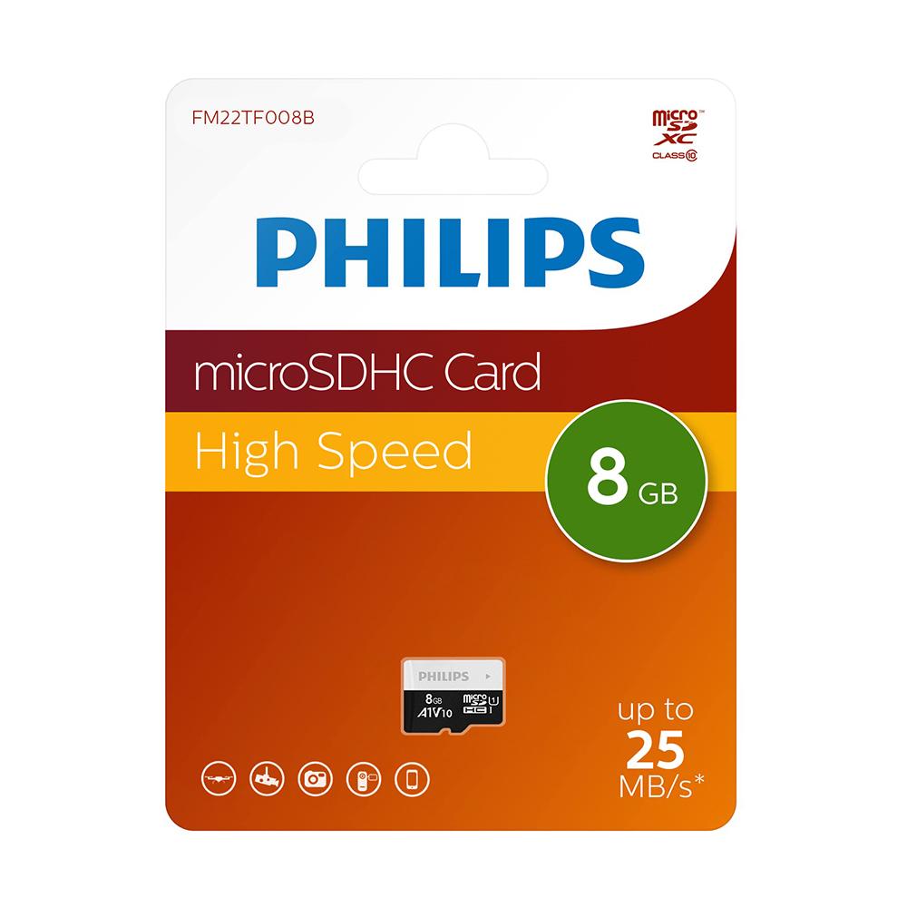 PHILIPS Memorijska kartica Micro SD 8GB V10 ULTRA SPEED (FM22TF008B/93)