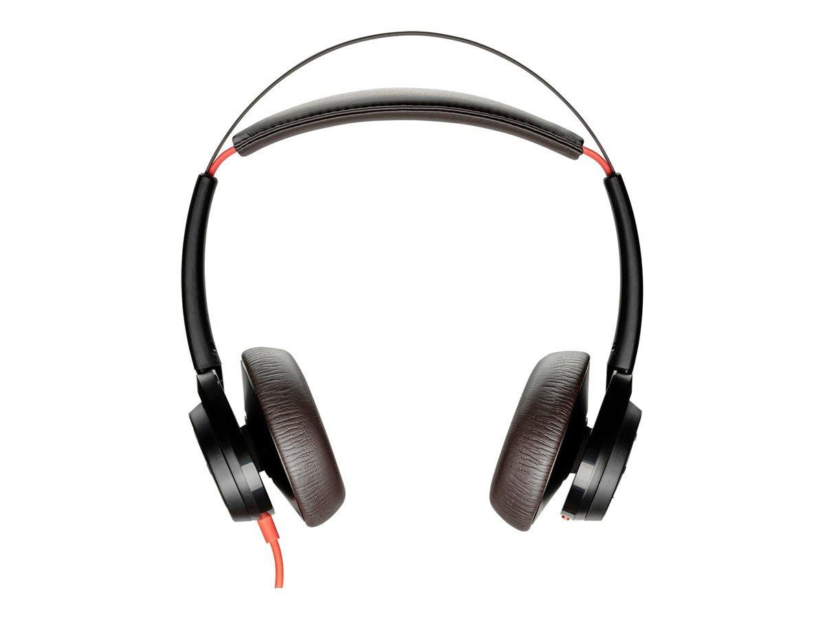 Poly Blackwire 7225 Slušalice, na uho, USB-A TAA, Crne