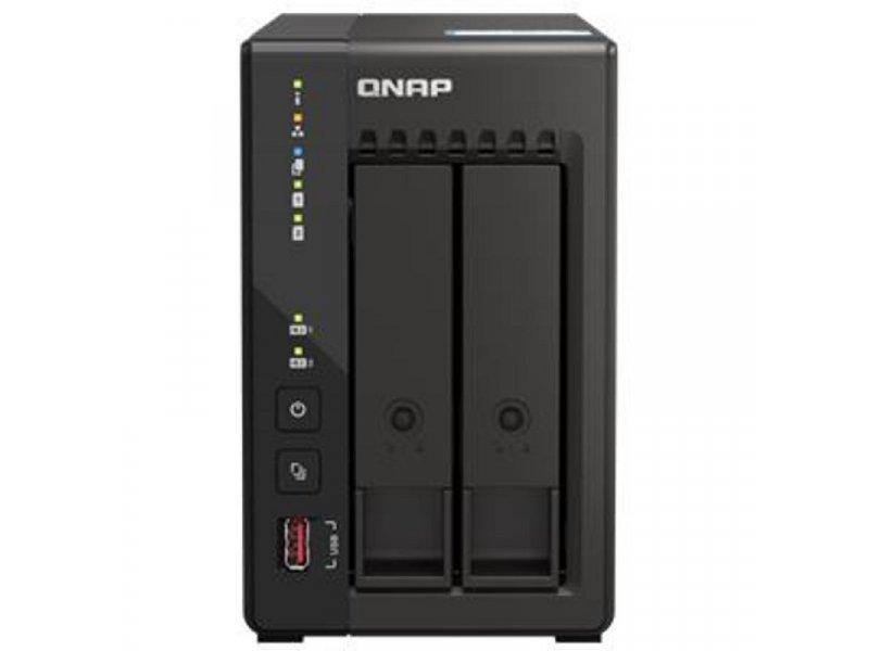 QNAP TS-253E-8G NAS uređaj, 4 jezgra od 2.0 GHz, 8 GB RAM-a, 2 HDMI