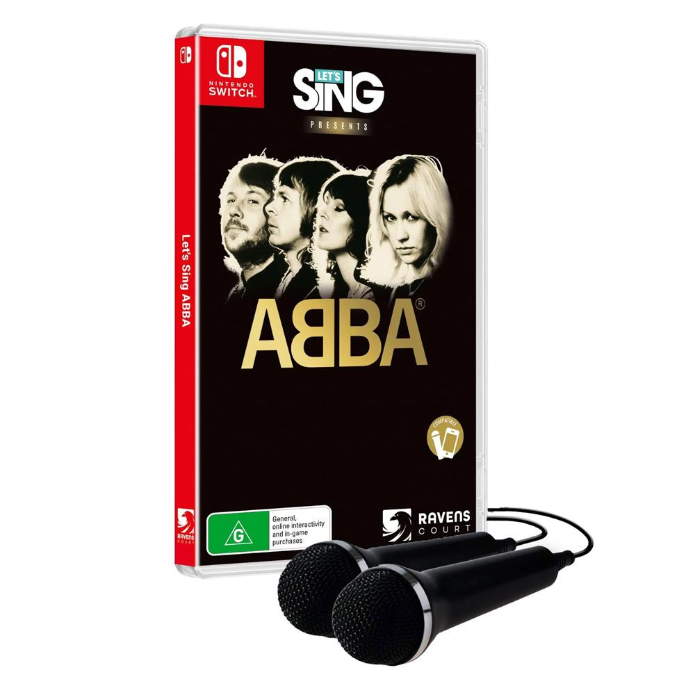 RAVENSCOURT Igrica Switch Let's Sing: ABBA - Double Mic Bundle