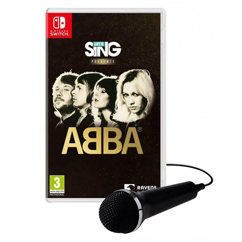 RAVENSCOURT Igrica Switch Let's Sing: ABBA - Single Mic Bundle