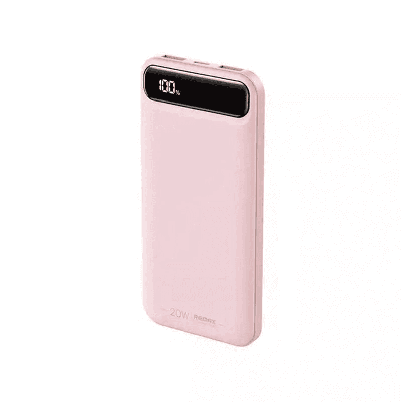Selected image for REMAX Power Bank Bole Series RPP-520 20W+22.5W PD+QC 10000 mAh pink