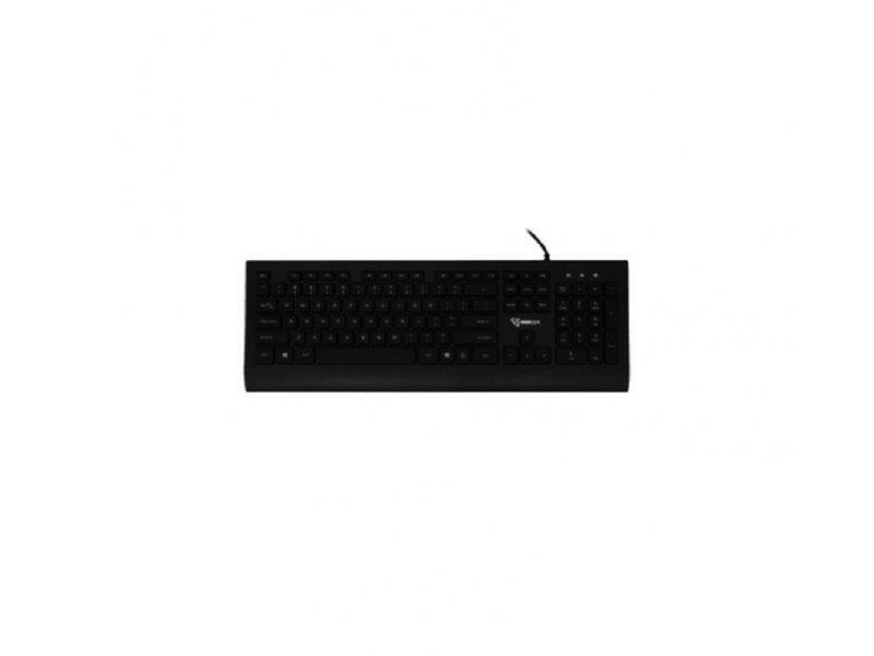 S BOX K 33 - US Tastatura, Žična, 1,5m, Crna