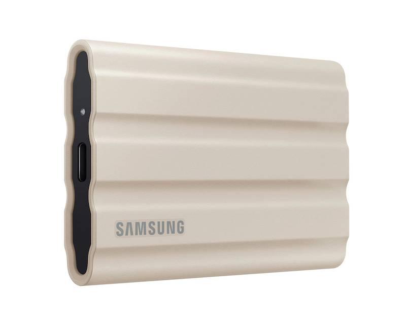 SAMSUNG Eksterni SSD Portable T7 Shield 1TB SSD MU-PE1T0K bež