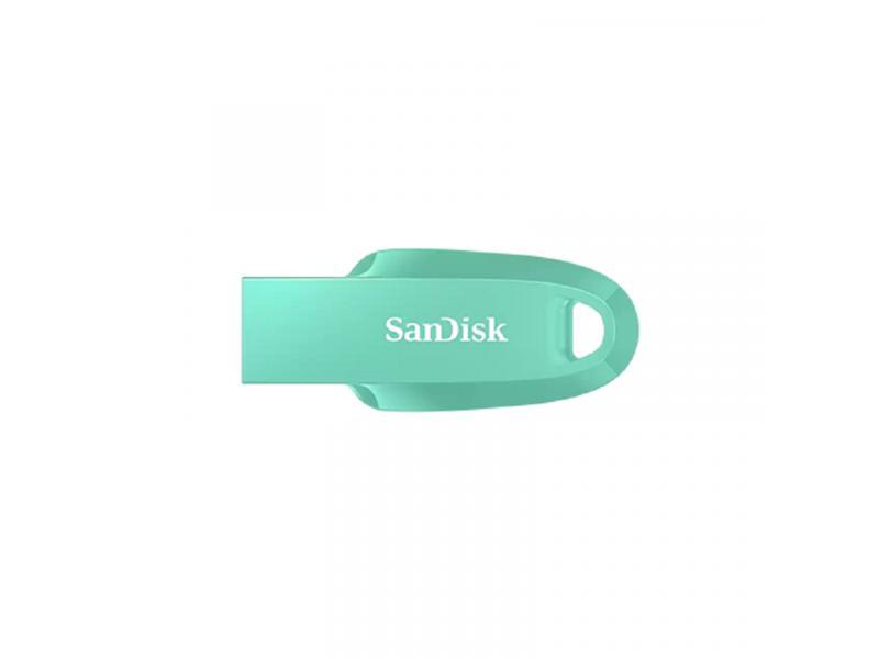 SANDISK Ultra Curve USB Flash 128GB, 3.2, Tirkizni