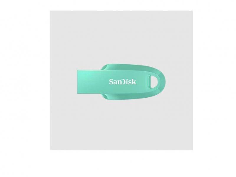 SANDISK Ultra Curve USB Flash 64GB, 3.2, Tirkizni