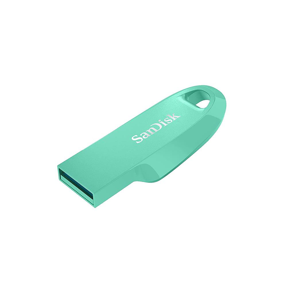 SANDISK USB flash memorija Ultra Curve USB 3.2 64GB Green (SDCZ550-064G-G46G)