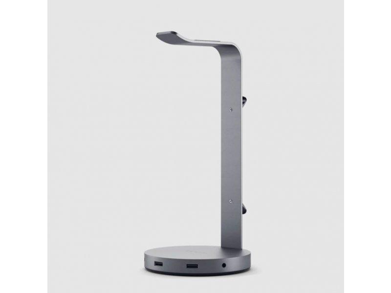 Selected image for SATECHI Aluminum  Slušalice Stand Hub - Space Grey