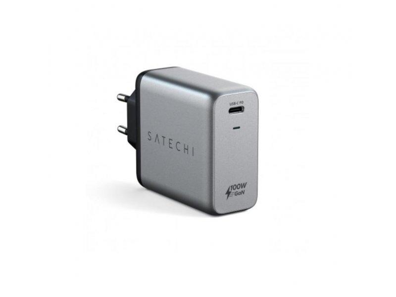 SATECHI ST-UC100WSM-EU Adapter za punjač 100W USB-C PD, Sivi